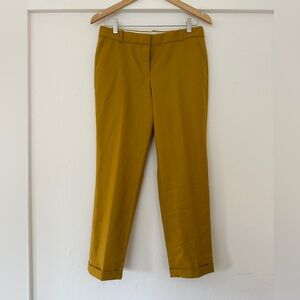 J. Crew Cape Capri - Women’s 4 - Mustard Yellow